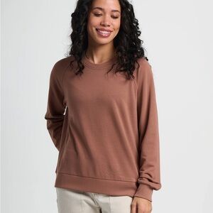 Brown Women’s Crewneck Top